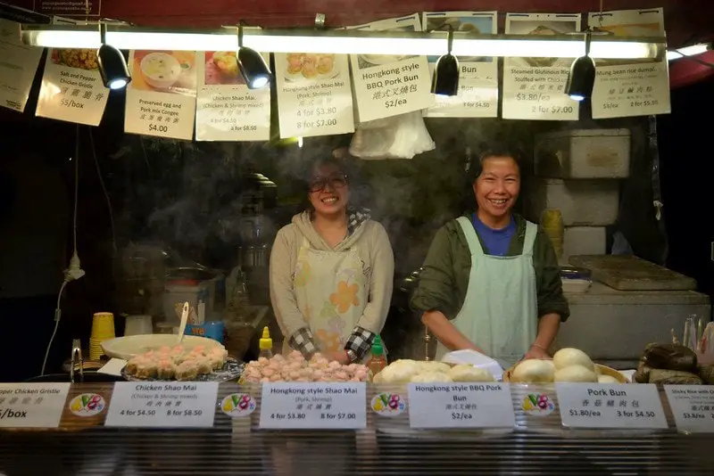 Night Market in Auckland