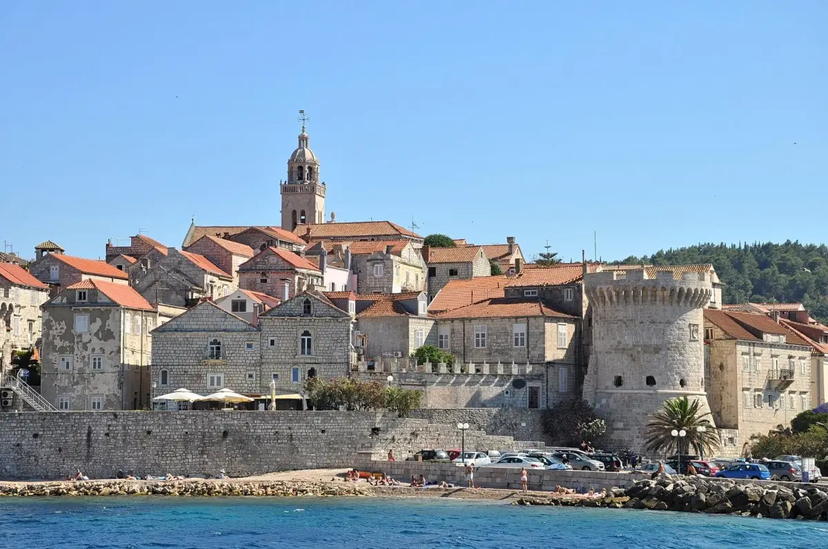 10 days in Croatia itinerary - Korcula City Walls