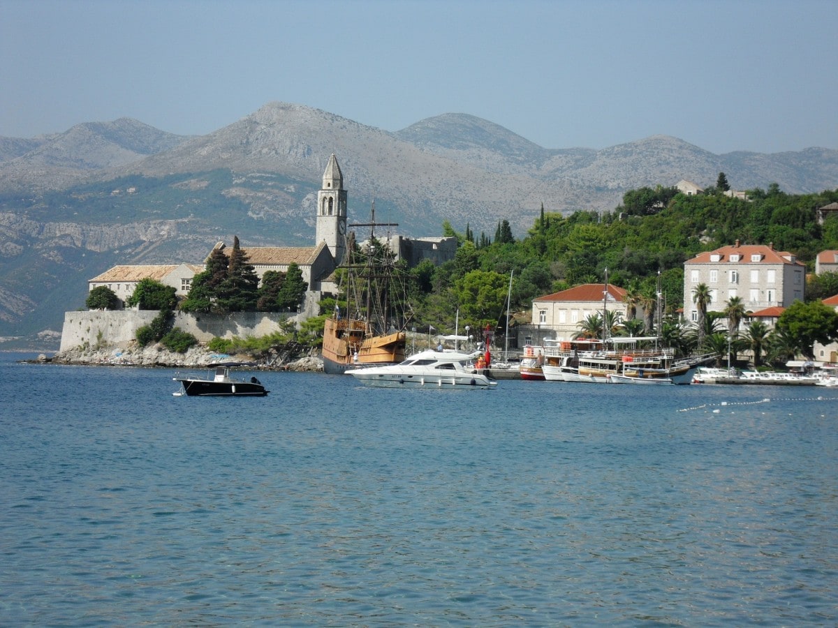 Lopud Island part of Elaphiti islands, perfect as part of a Dubrovnik itinerary