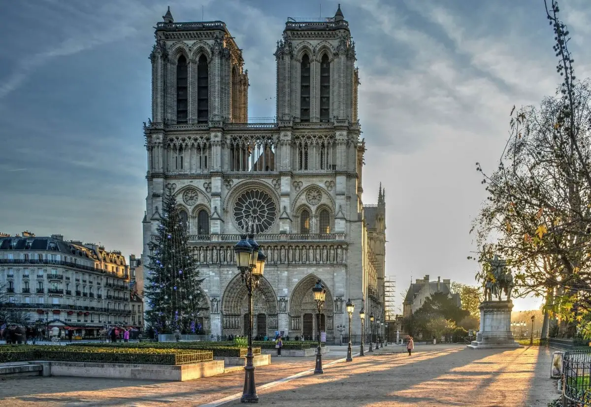 2 days in Paris itinerary - Notre Dame before the fire