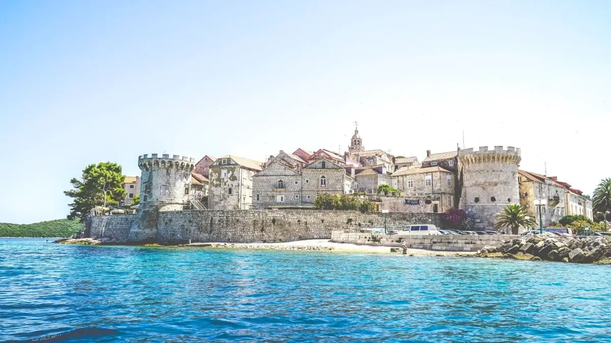 Split sailing itinerary - Korcula island