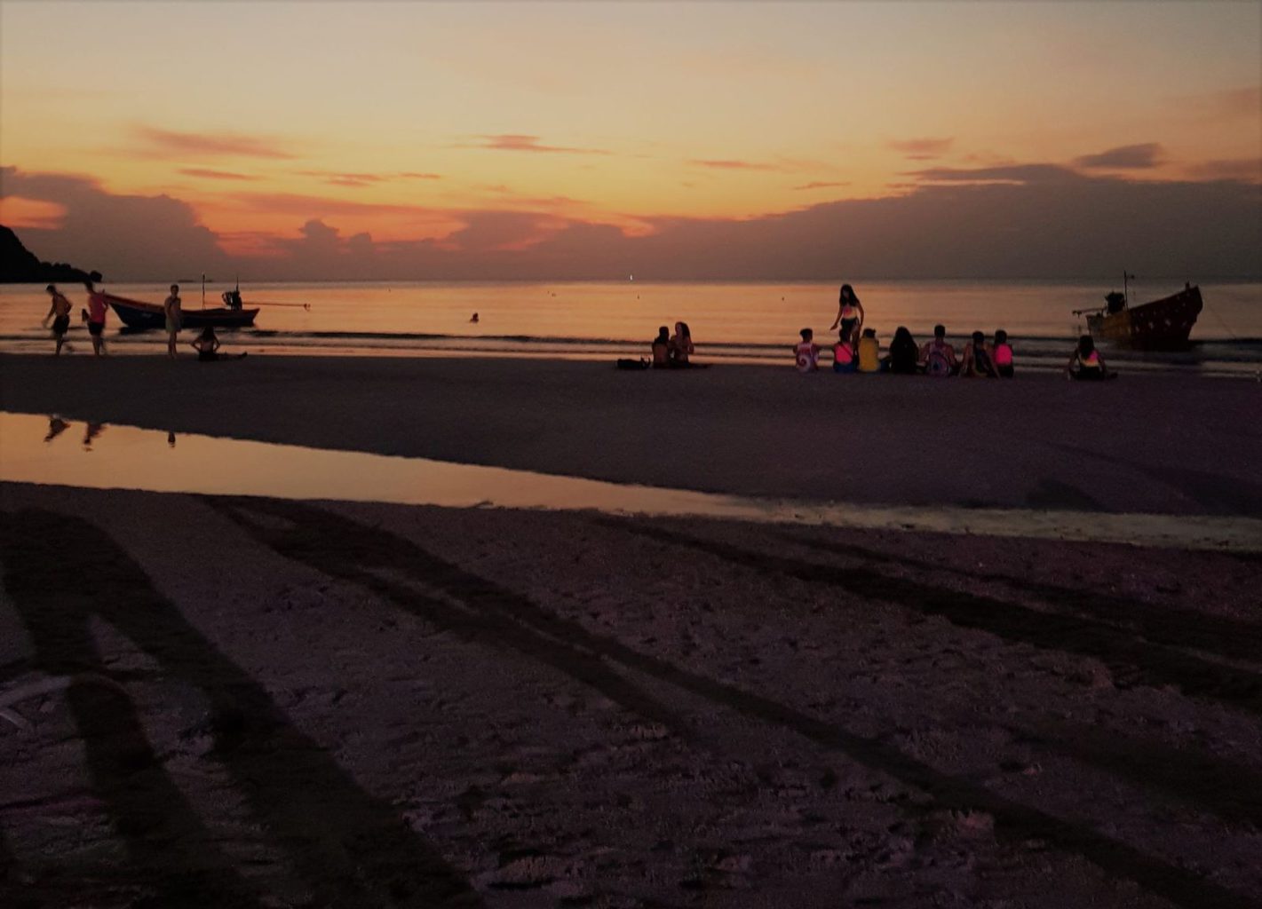 Sunrise over Haad Rin, Koh Pha Ngan