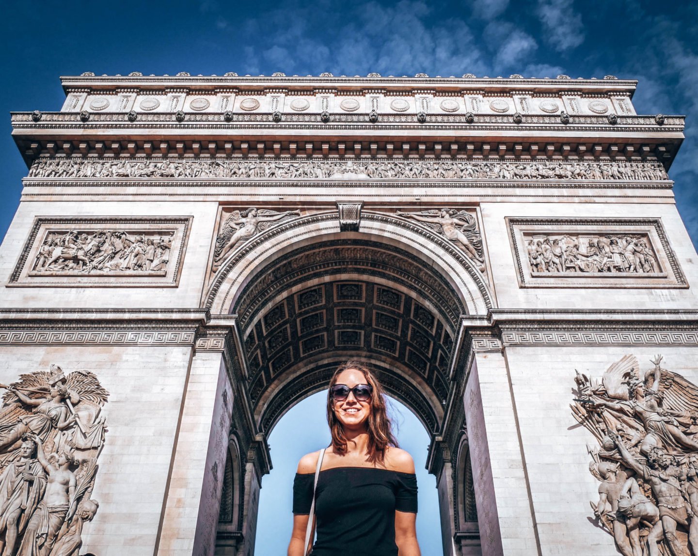 2 days in Paris - the Arc de Triomphe