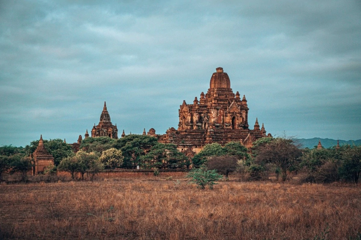 Bagan temples map