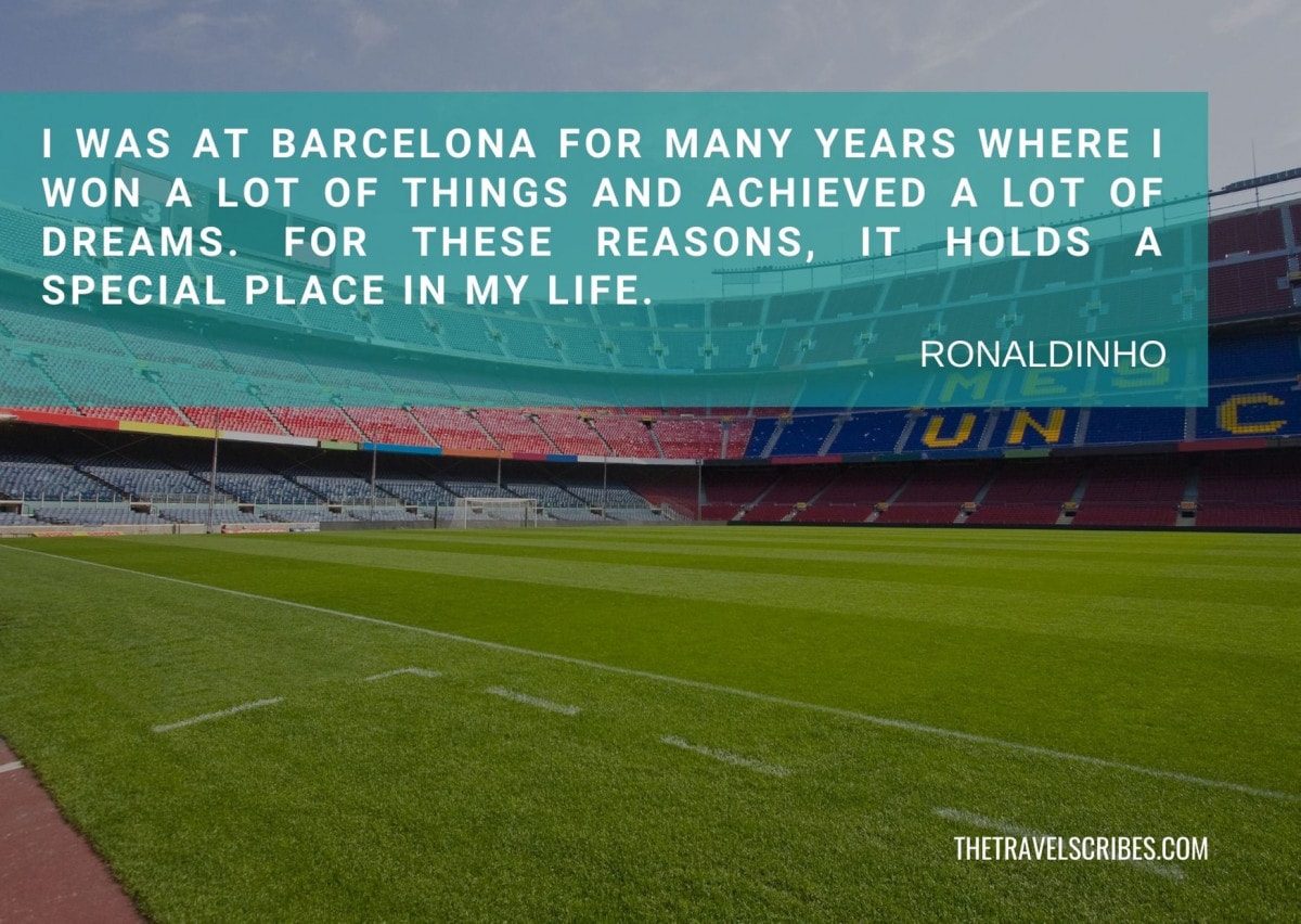 FC barcelona quotes - Ronaldinho