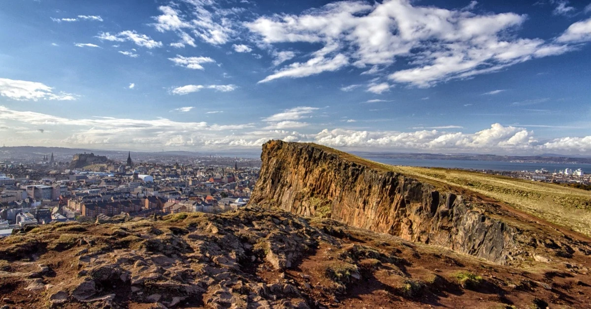 The Crags, near the best hotels in Edinburgh Scotland