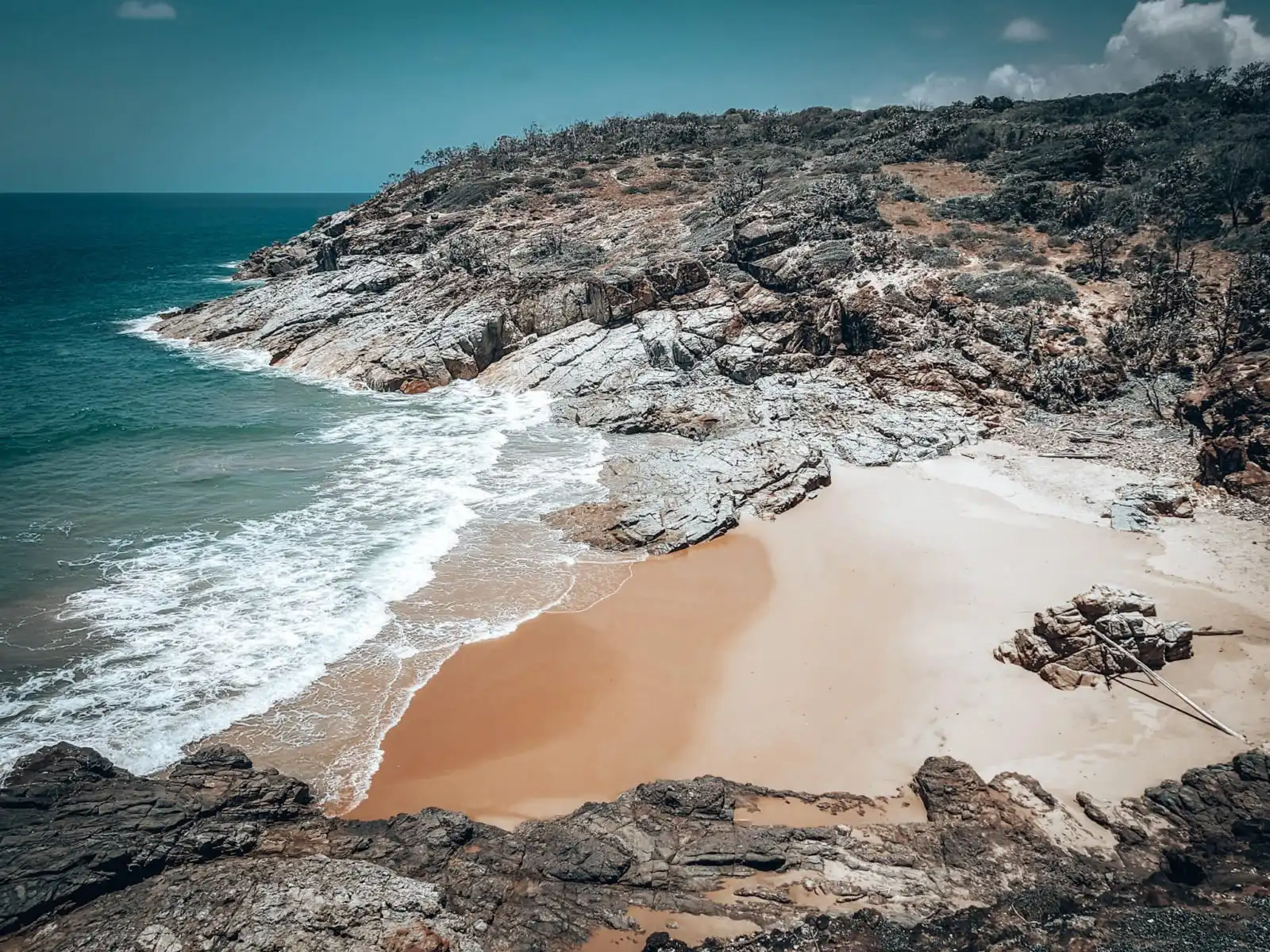 The 1770 headland lookout view