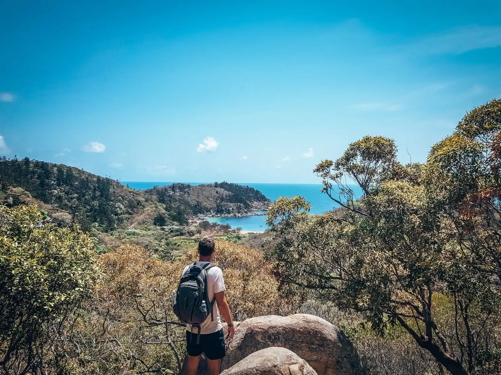 Doing the Forts Walk on Magnetic Island