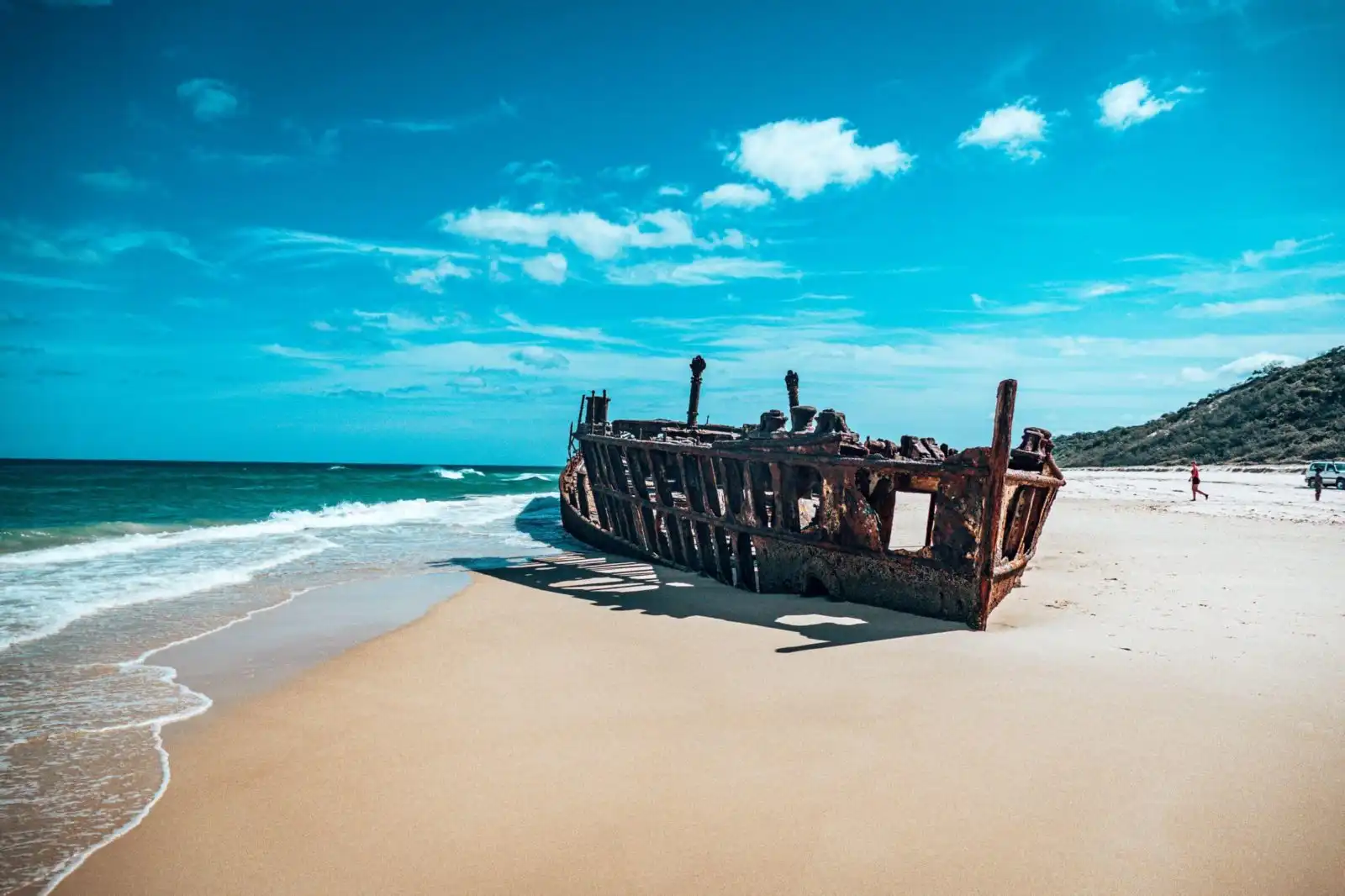 SS Maheno on Fraser Island