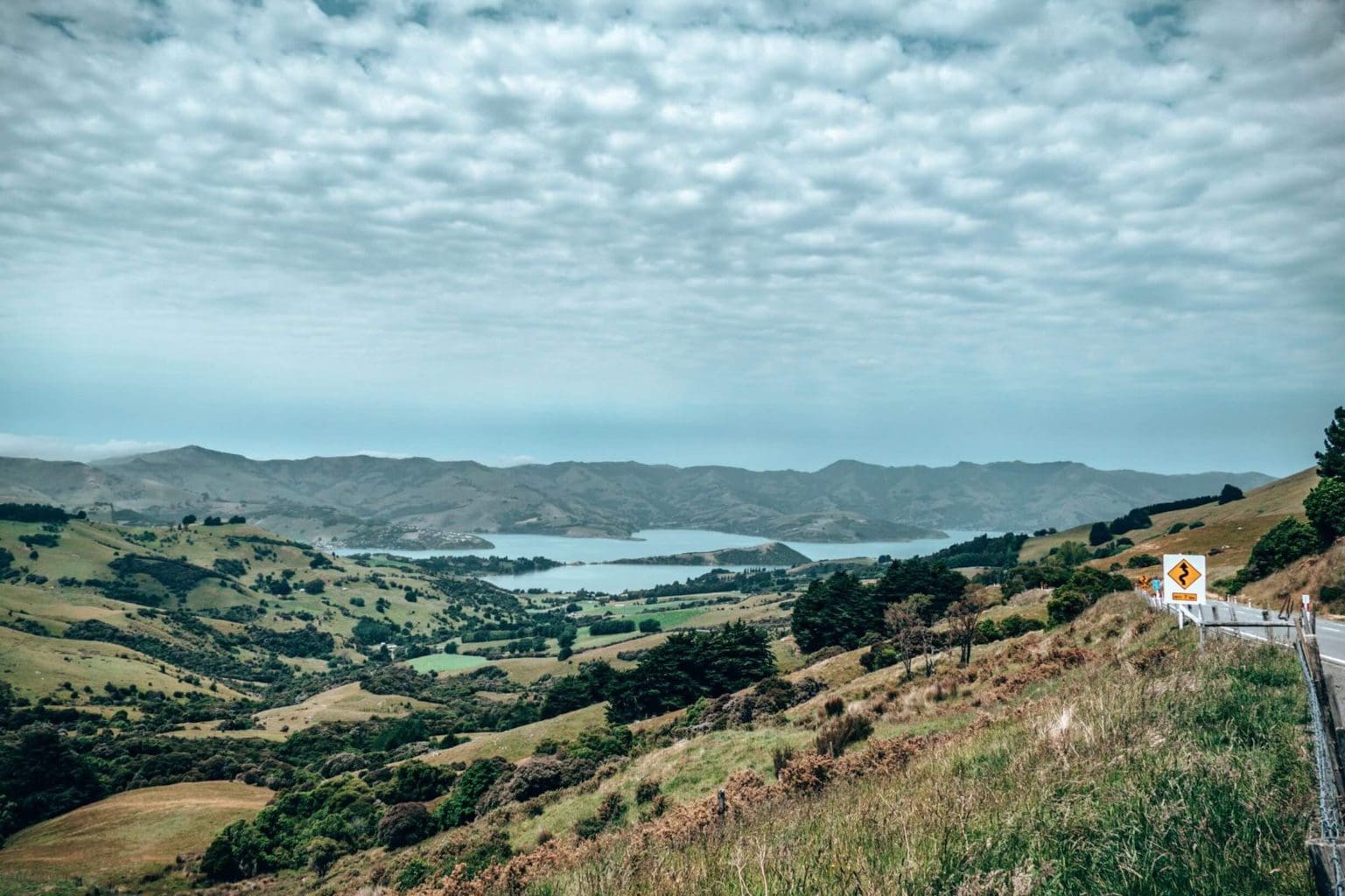 Akaroa viewpoint from Port hills