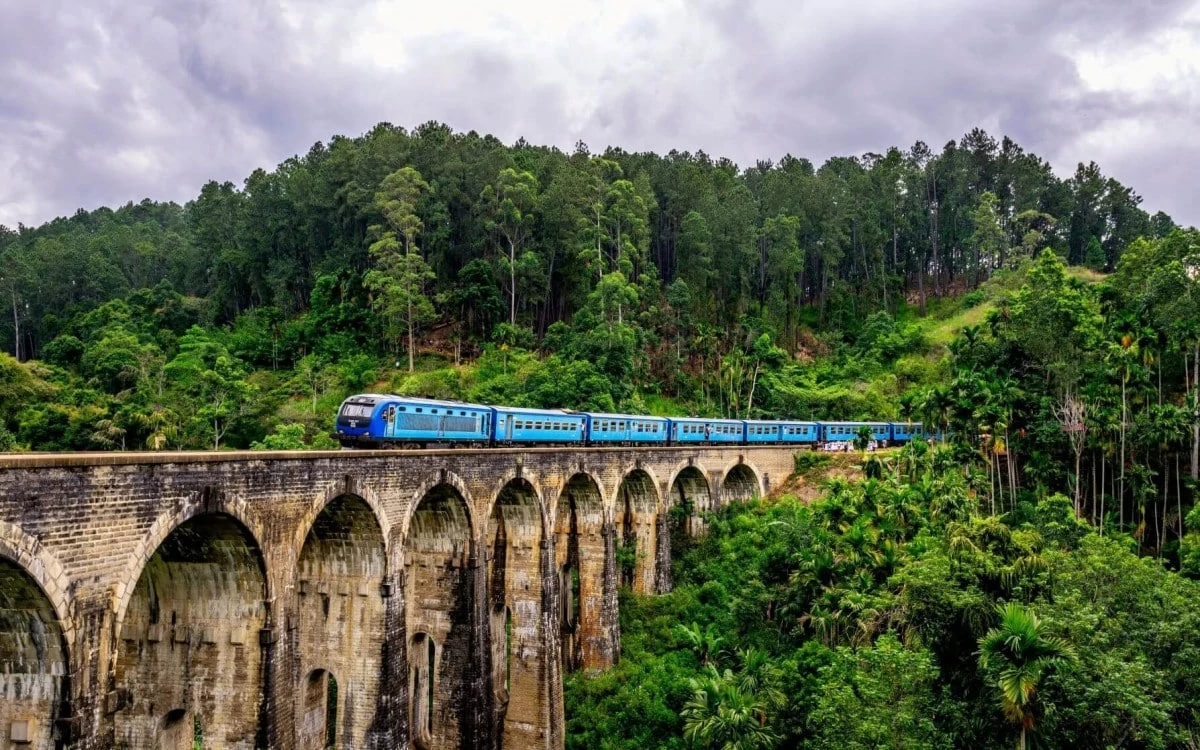 Ella Blue Train and Nine Arches Bridge