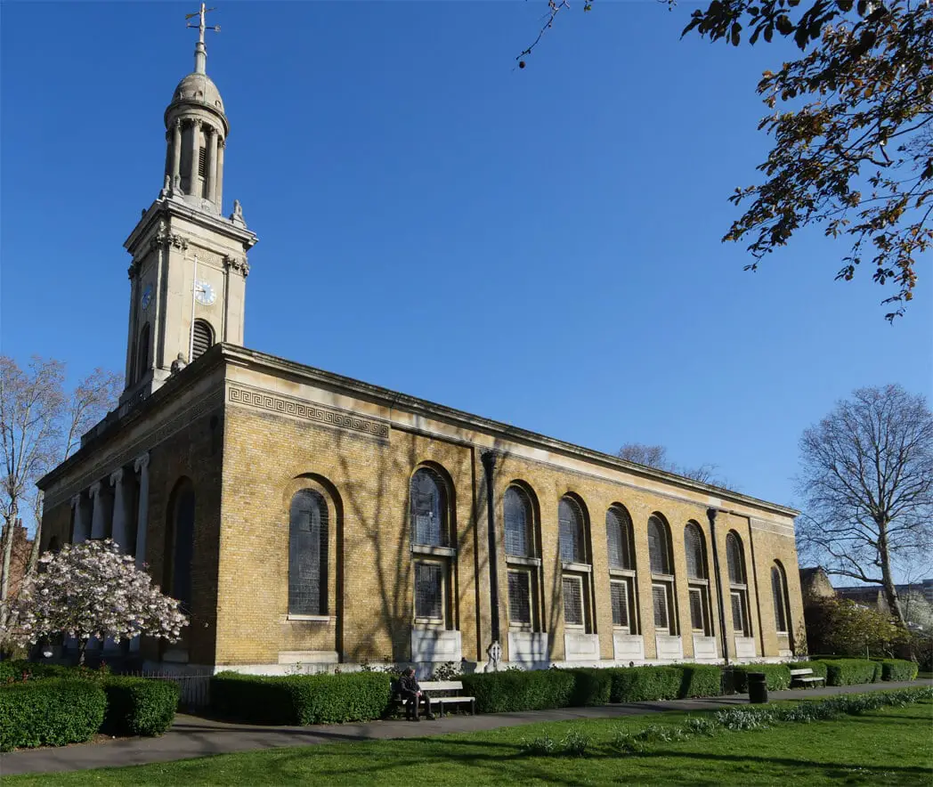 Hidden Gems in London - St Peters Walworth London