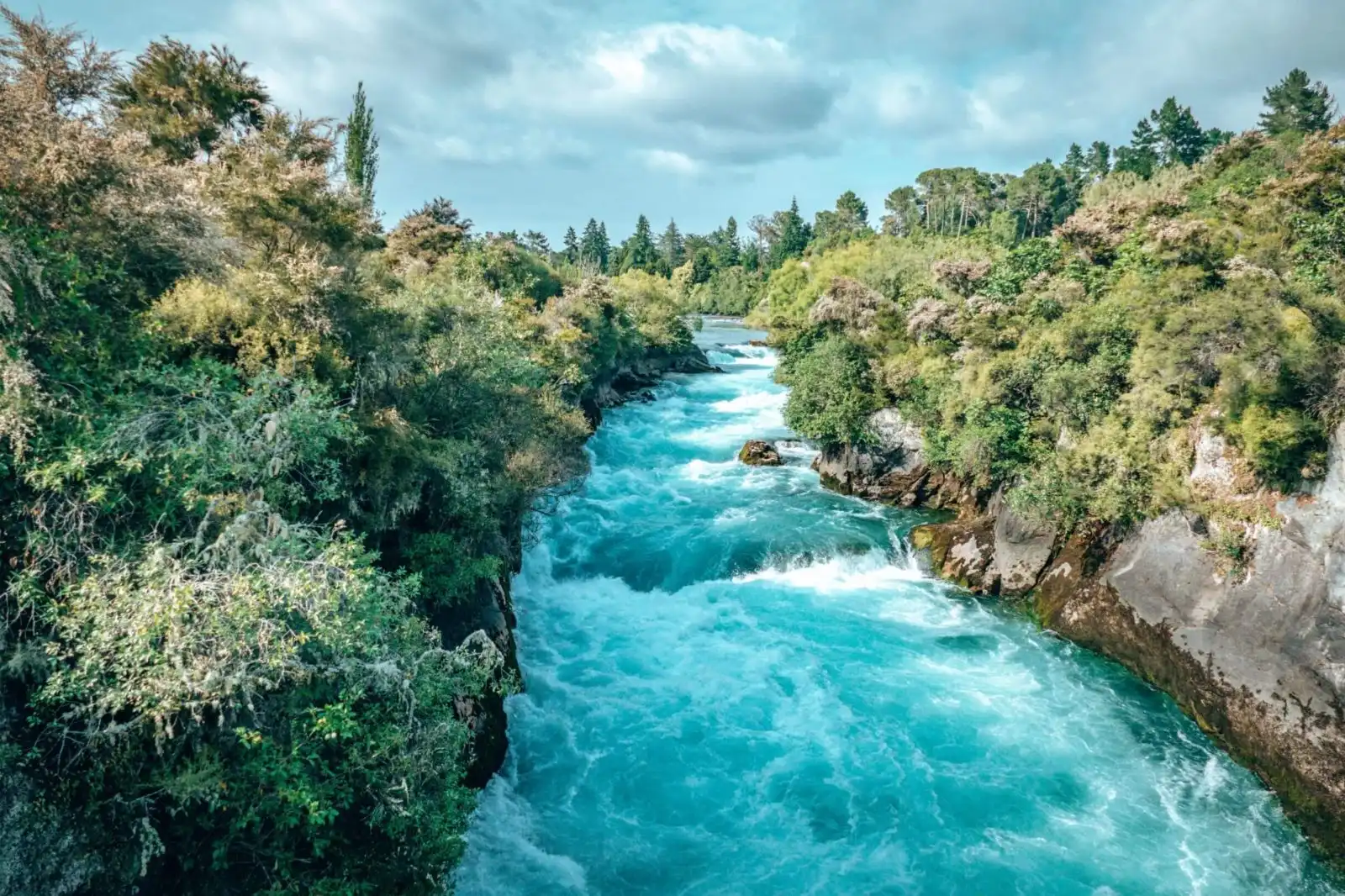 Huka Falls near Lake Taupo