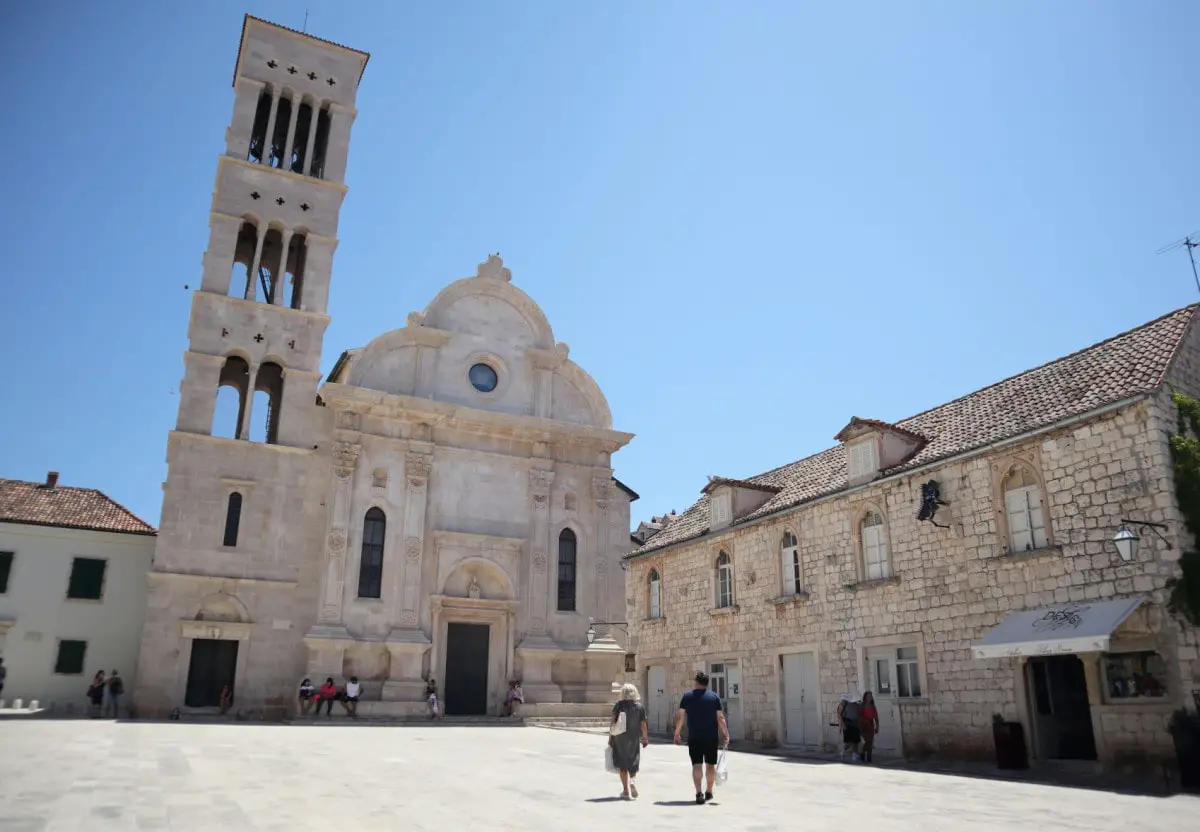 Old town Hvar Croatia - Hvar Cathedral