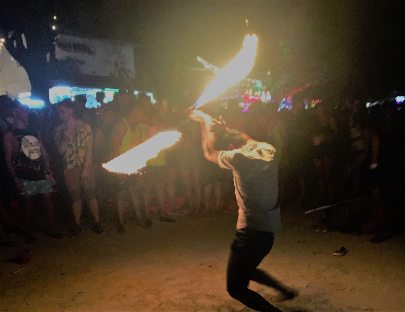 Full Moon Party Fire Sticks