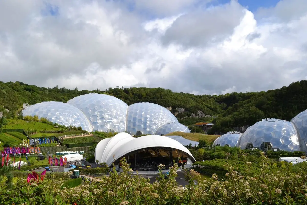 Famous landmarks in England - Eden Project