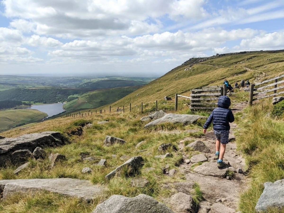 England landmarks - Kinder Scout Peak District