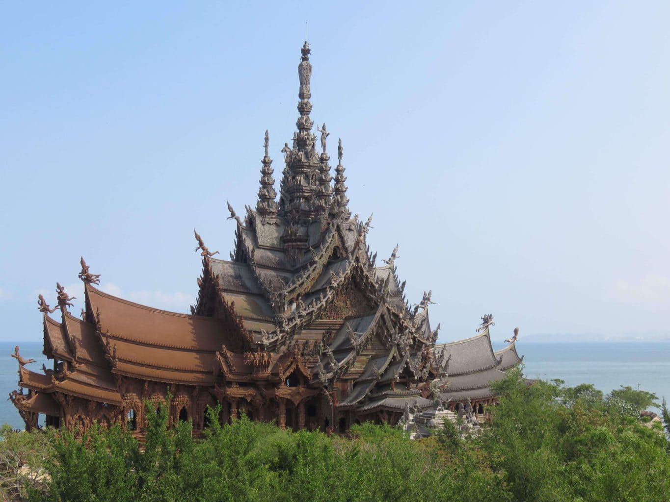 Landmarks in Thailand - Sanctuary of Truth Pattaya