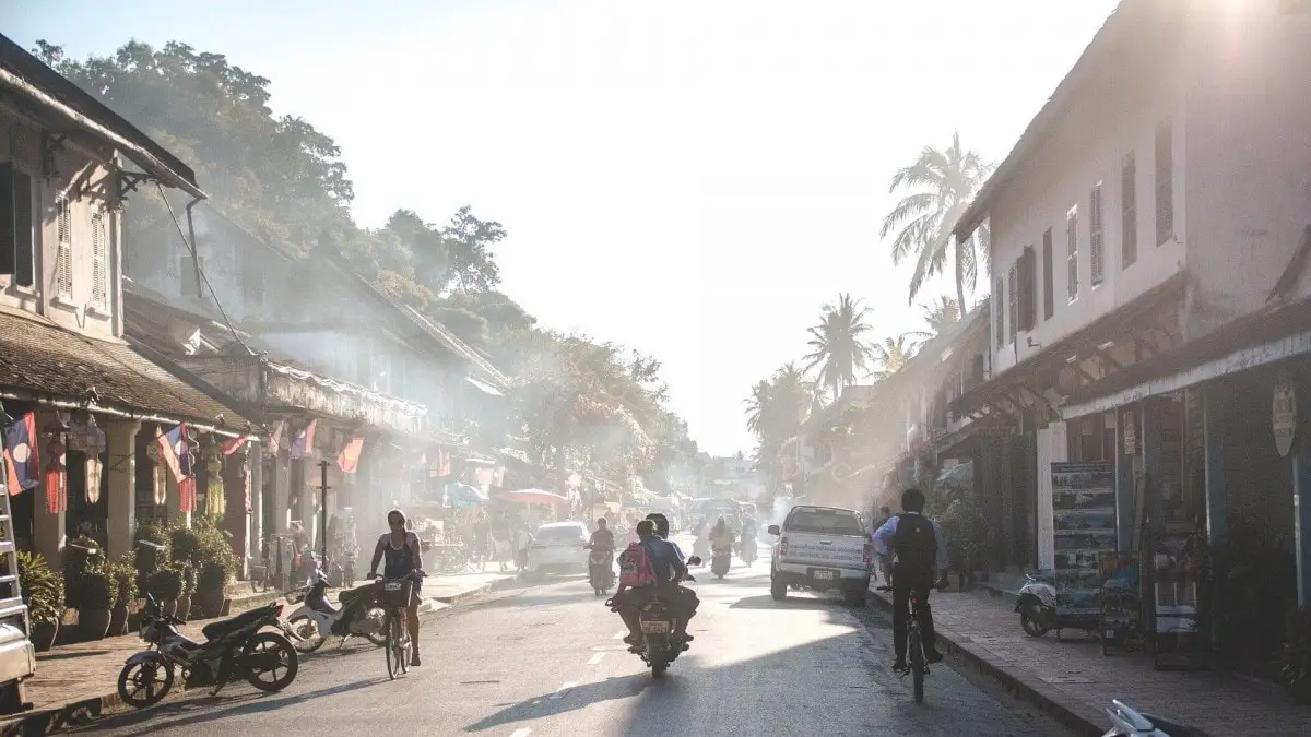 Luang Prabang street scene