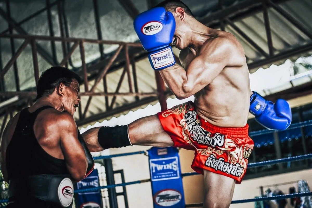 Muay Thai boxing on Phi Phi