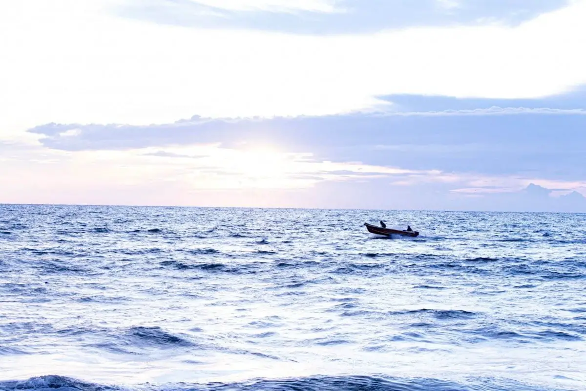 Waters of Negombo Sri Lanka