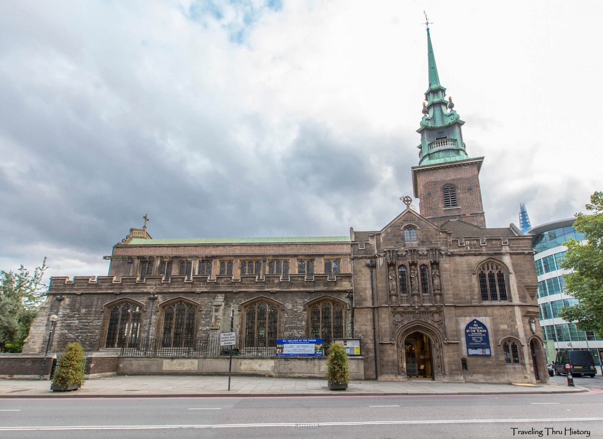 Non-touristy things to do in London - All Hallows by the Tower