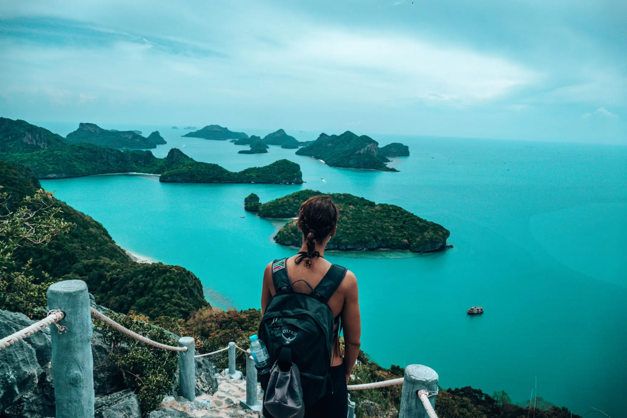 Lee overlooking mu ko ang thong national park