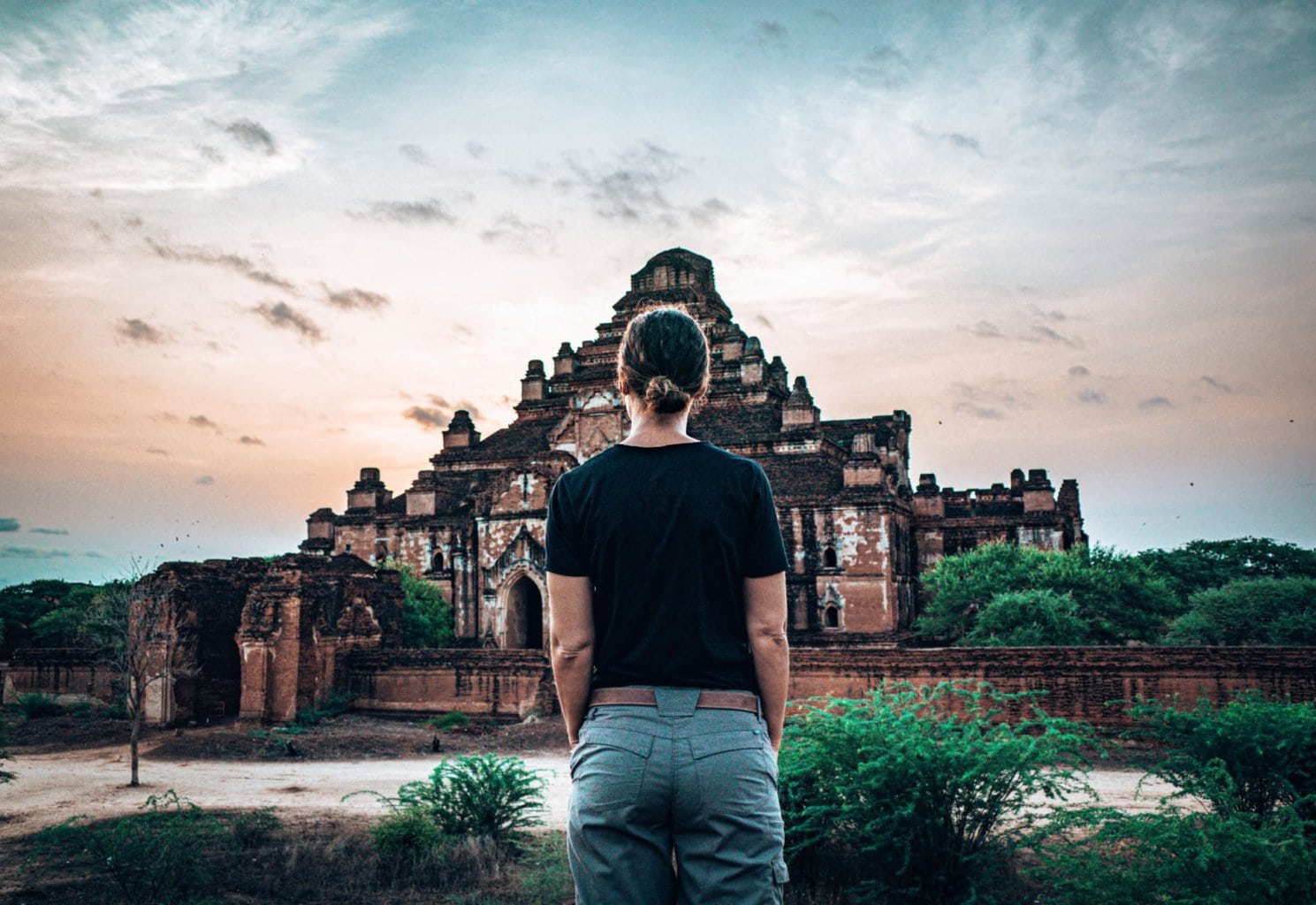 Lee at Dhammayangyi Bagan - Bagan Temple Guide