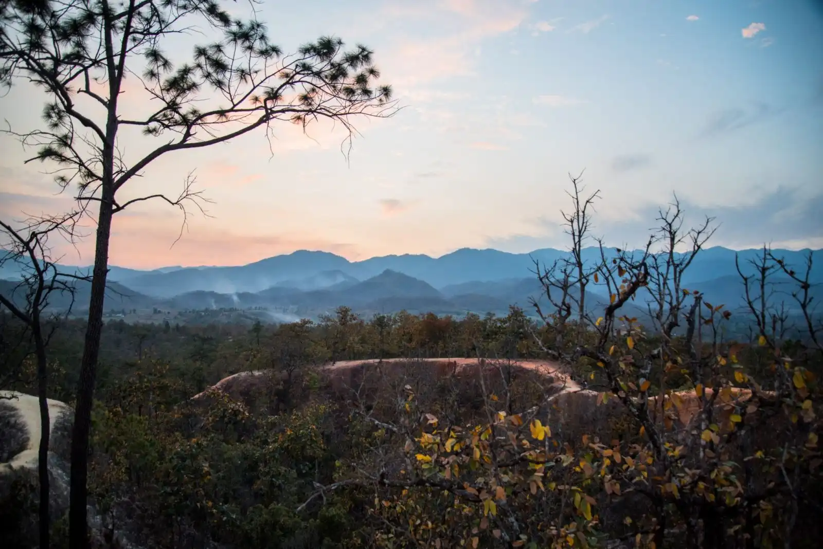 Picture of the view from Pai Canyon, Thailand