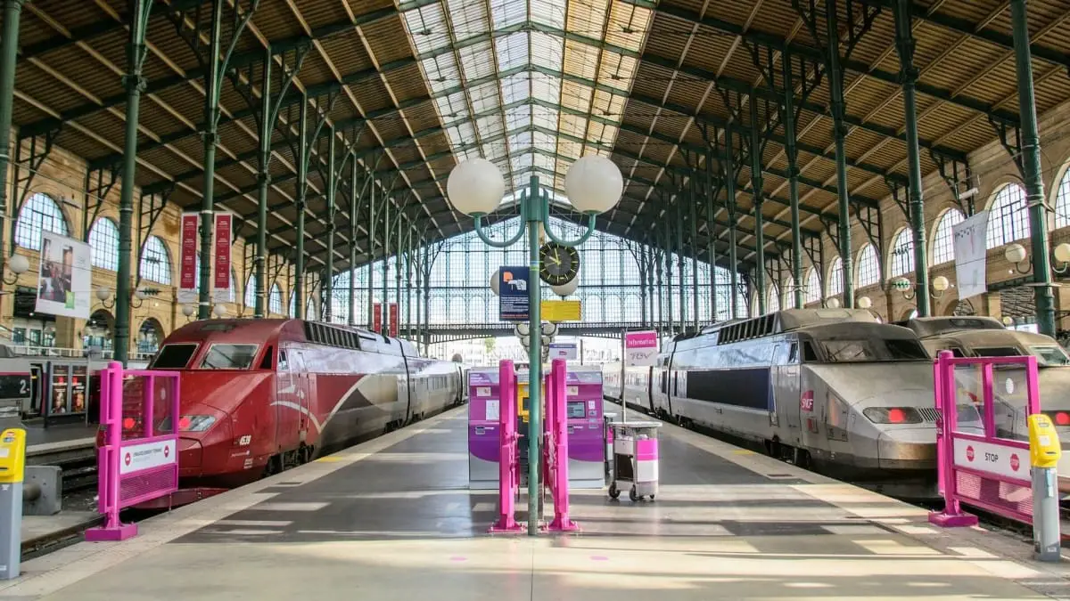 You can get to Paris via train