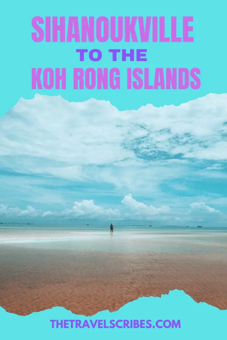 Sihanoukville to Koh Rong Pinterest Pin