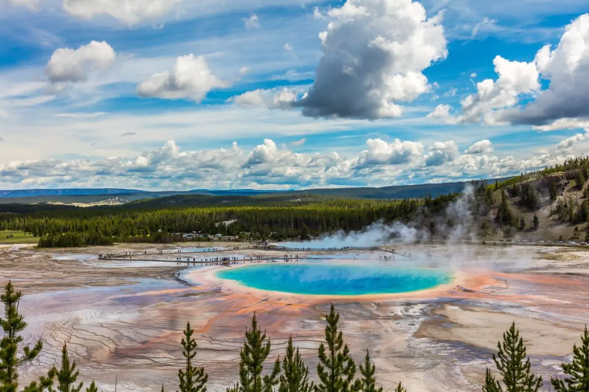 USA Landmarks - Yellowstone National Park