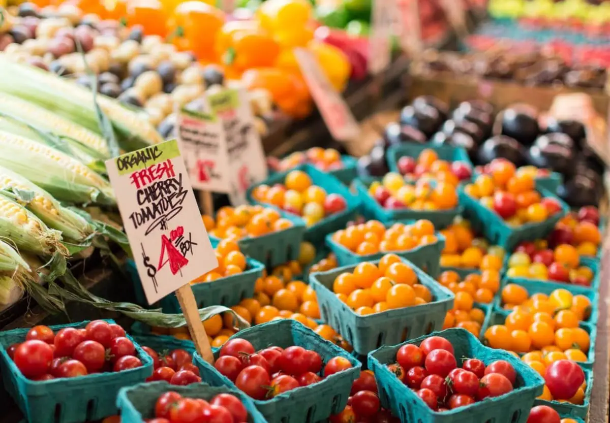 Go to the farmers market in Seaside Florida