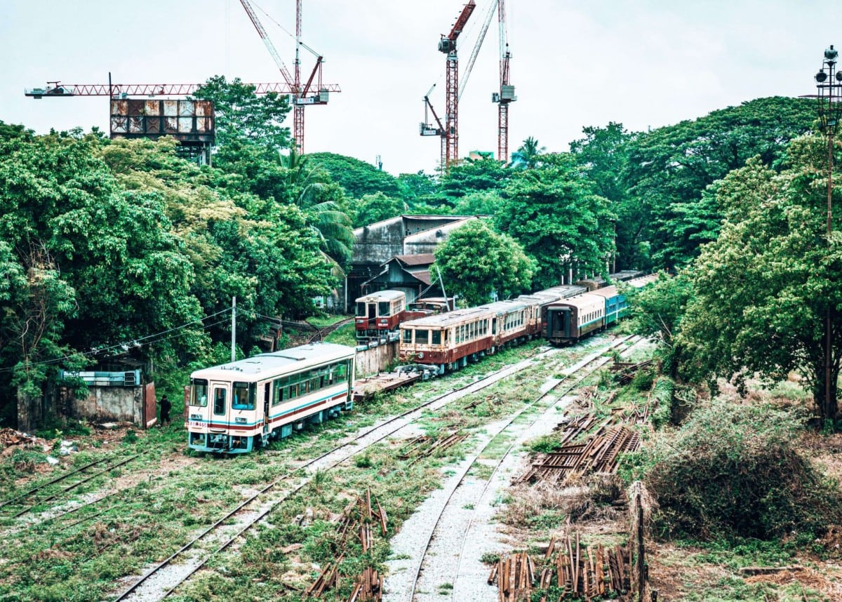 Yangon to Bagan train