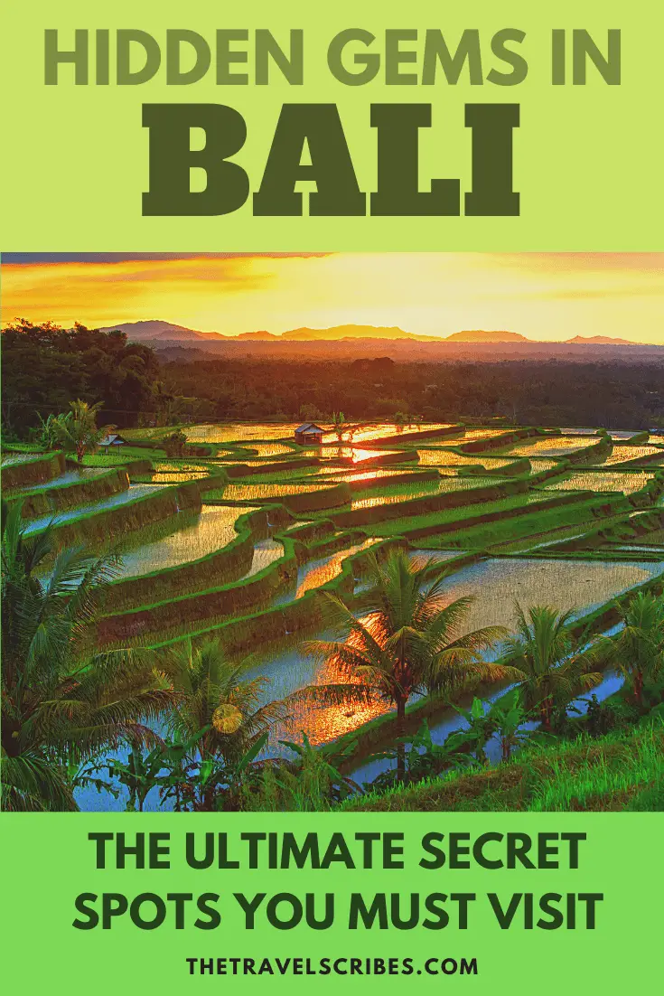 The ultimate hidden gems in Bali; all the secret spots you have to visit on Bali, Indonesia